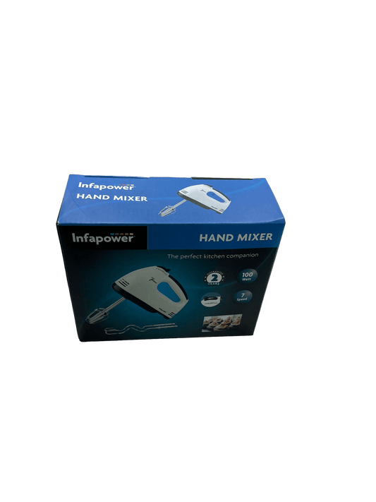 Infapower 7 Speed Hand Mixer 100w Model NO. X101