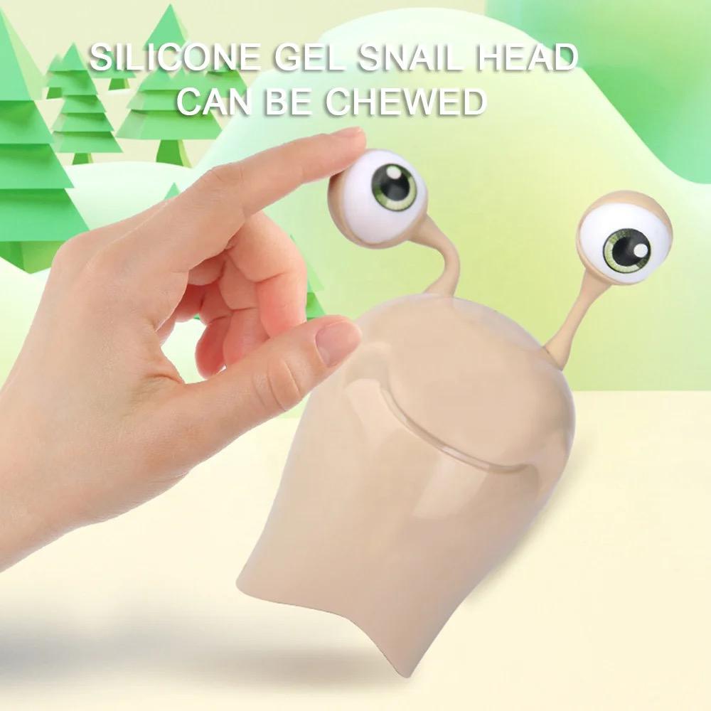 Light Up Moving Snail Toy with Sounds