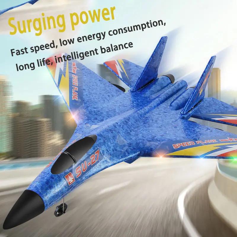 Remote Control Hand Toss 2.4g Model Aeroplane with USB & Lights