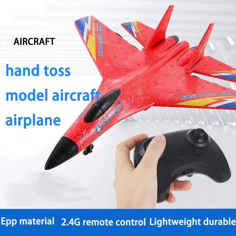 Remote Control Hand Toss 2.4g Model Aeroplane with USB & Lights