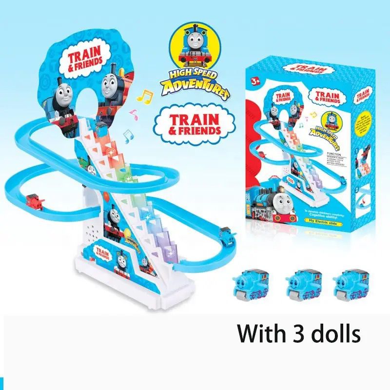 Thomas the Tank Style Train & Friends Climbing & Slide Play Set