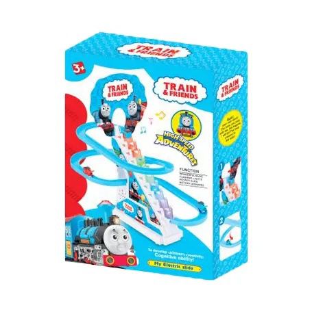 Thomas the Tank Style Train & Friends Climbing & Slide Play Set