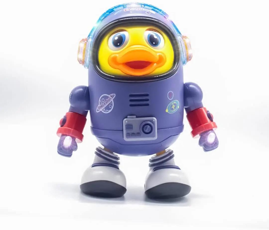 Dancing Duck Spaceman Toy with Light & Music