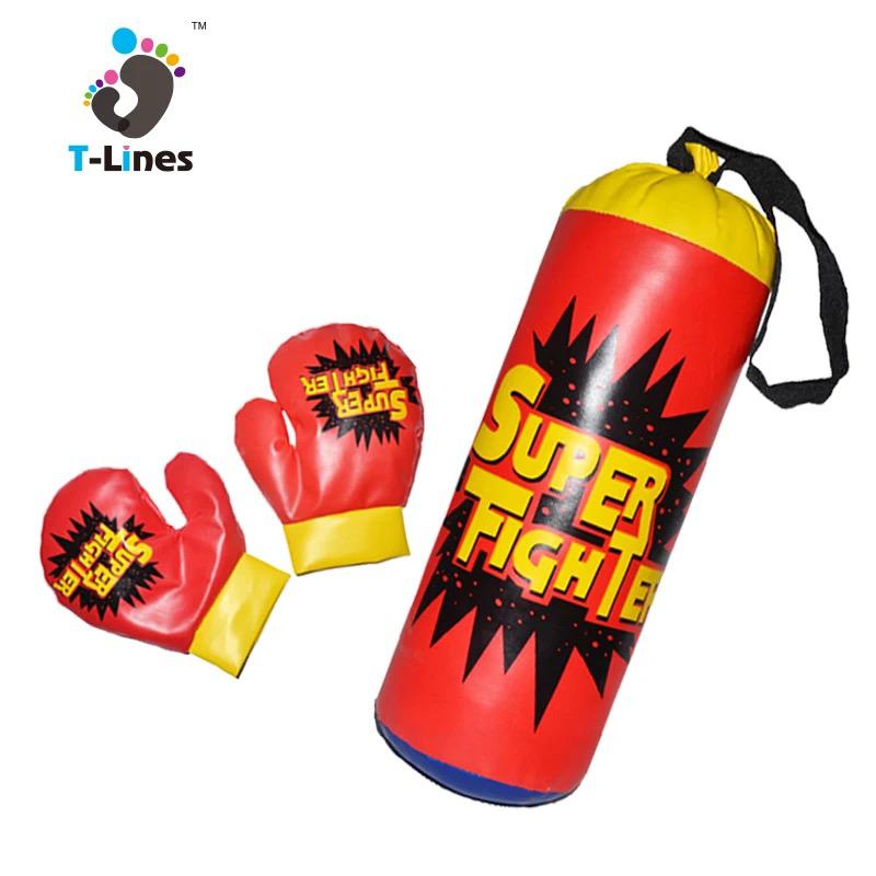 BoxingSuper Fighter Punch Bag & Gloves PlaySet