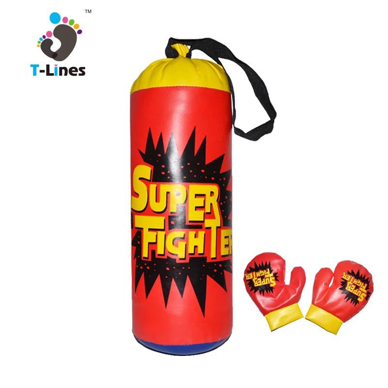 BoxingSuper Fighter Punch Bag & Gloves PlaySet