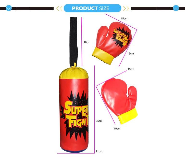 BoxingSuper Fighter Punch Bag & Gloves PlaySet