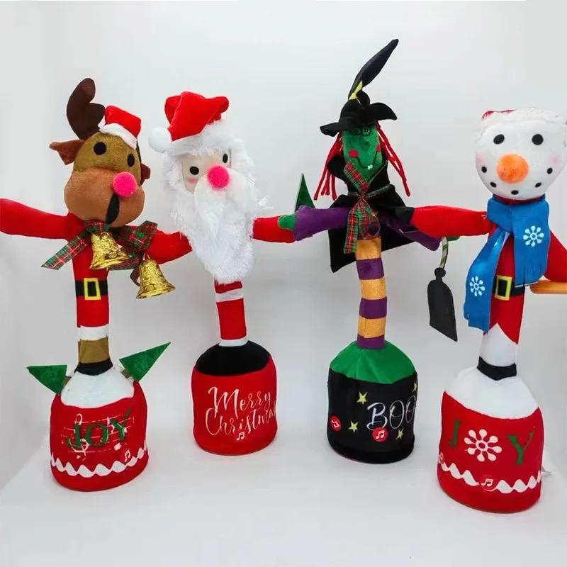 Christmas Dancing Dolls with Talkback Feature - 4 Designs