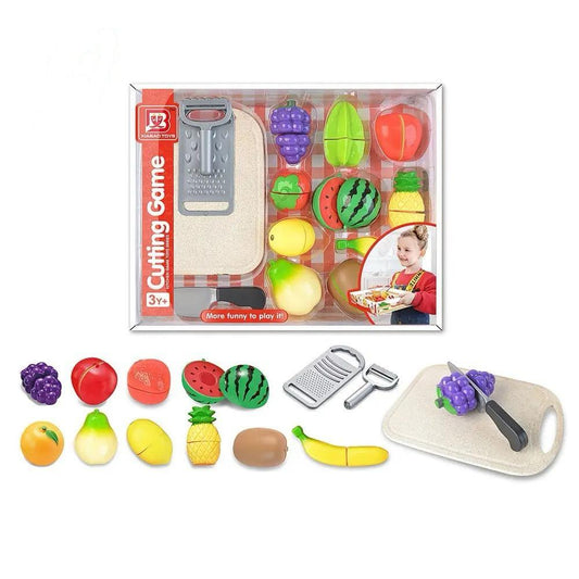 Pretend Play Fruit and Vegetables & Chopping Board