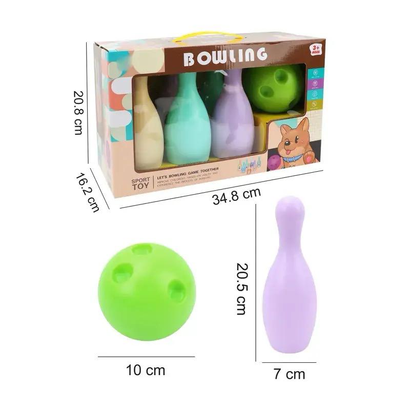 Animal Bowling Set & Ball