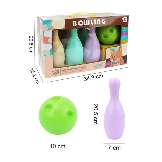 Animal Bowling Set & Ball