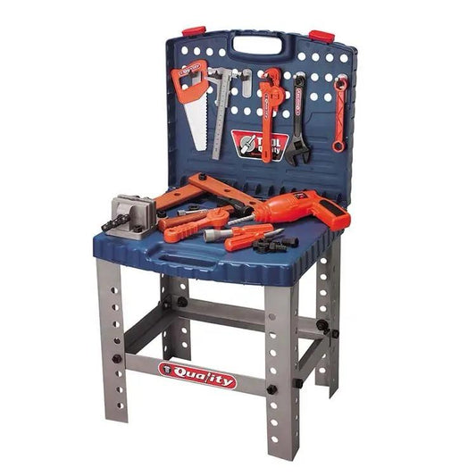 Pretend Play Complete Assembled Power Tool Station with Accessories