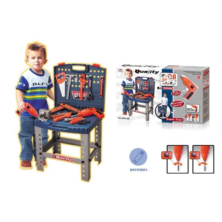 Pretend Play Complete Assembled Power Tool Station with Accessories