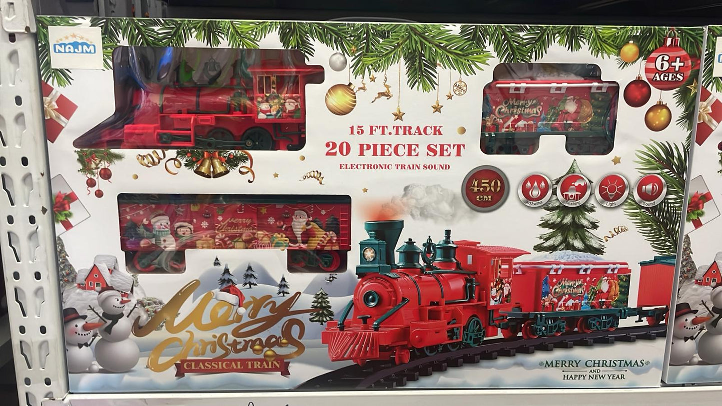 Christmas Train Set Giant Edition 450cm