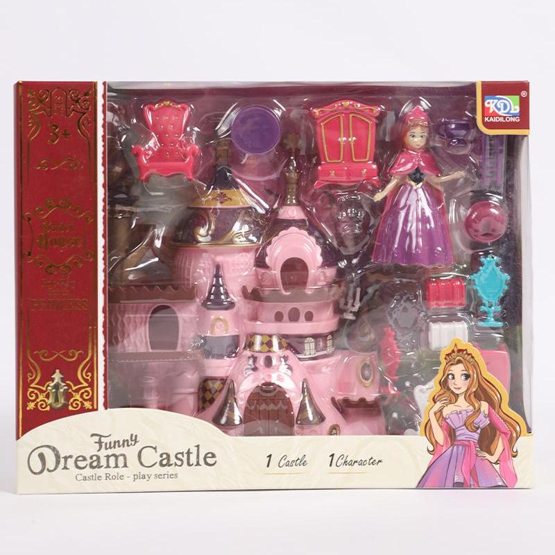 Pretend Play Complete Princess Castle & Doll PlaySet