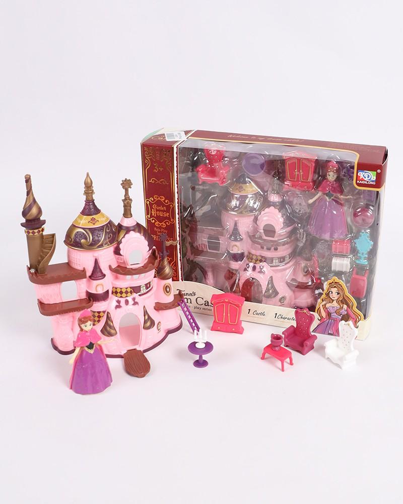 Pretend Play Complete Princess Castle & Doll PlaySet