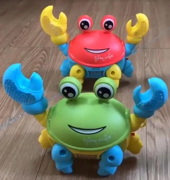 Dancing Crab Toy with Sound & Lights