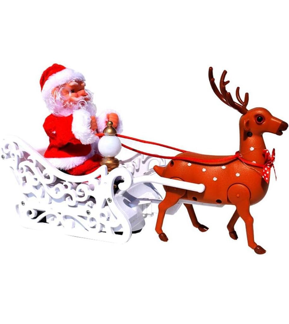 Santa & Rudolph Model Figure Toys