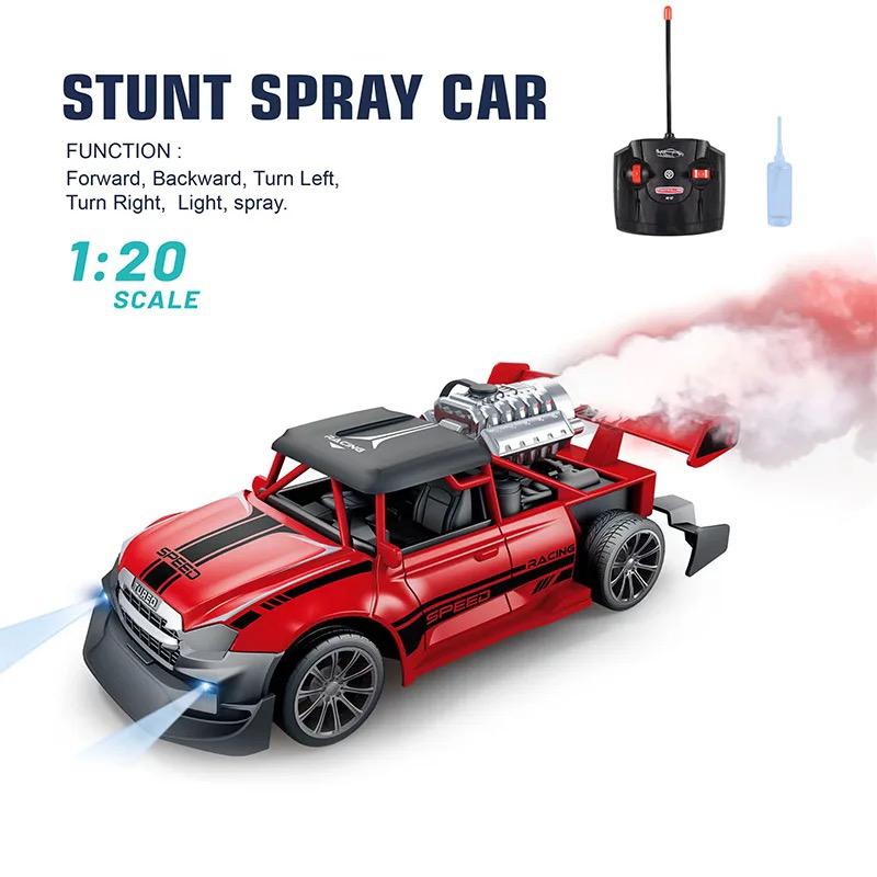 Remote Control Car with Spray Mist - 3 Colours