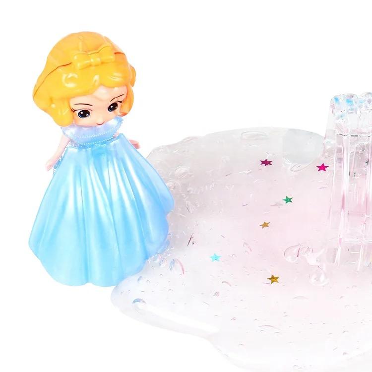 Crystal Mud Large Slime Pot with Princess Doll Topper