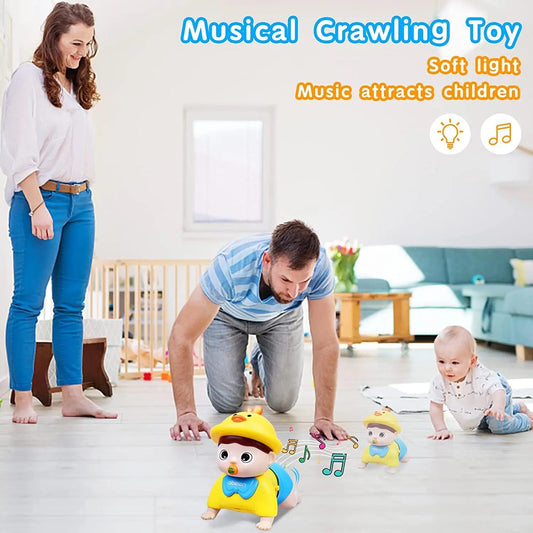 Crawling Baby Toy with Sound & Lights