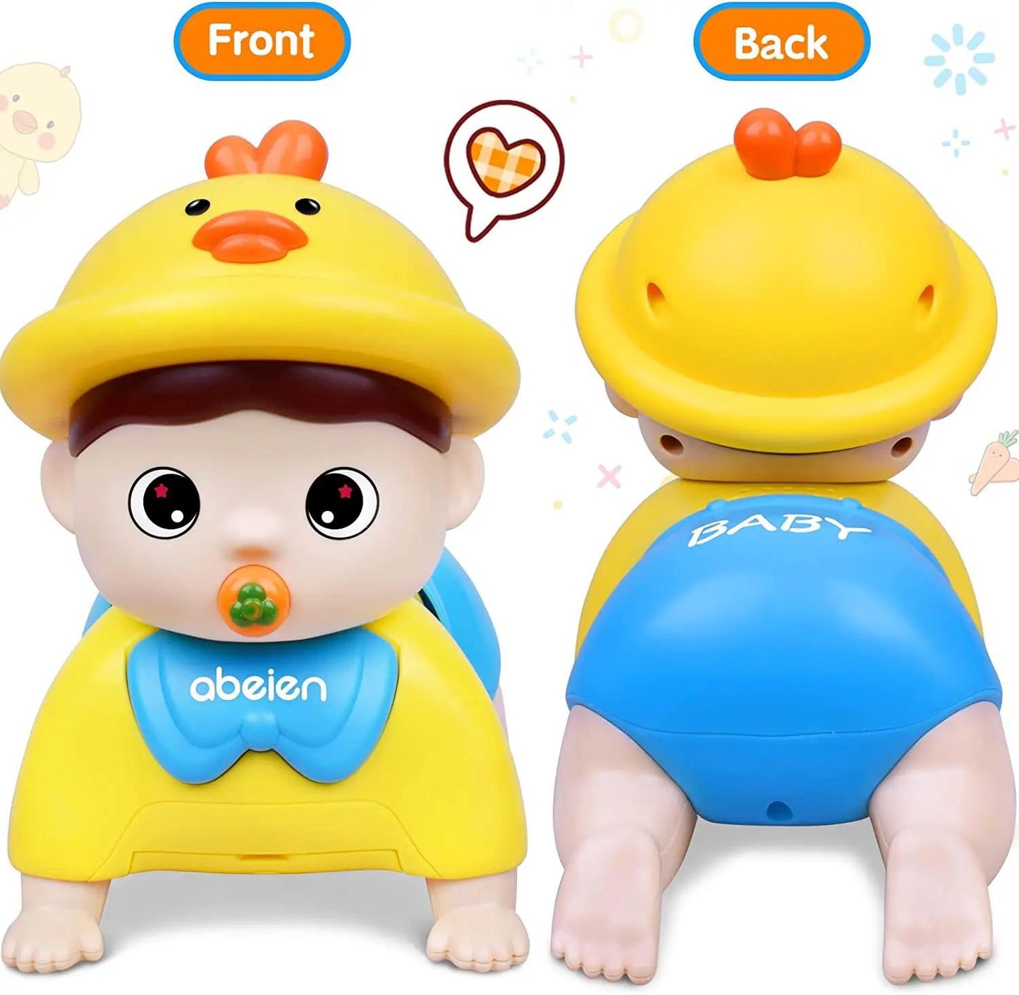 Crawling Baby Toy with Sound & Lights