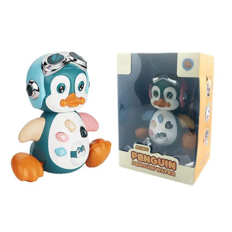 Musical Dancing Swinging Penguin with Sound & Lights