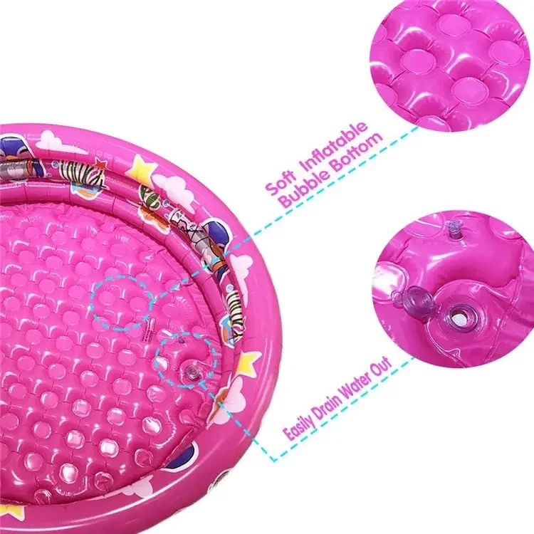 Inflatable Paddling Pool 100cm - 2 Colours