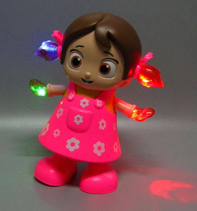 Dancing Girl Toy with Light & Music