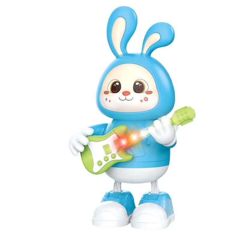 Dancing Cute Rabbit Guitarist with Sound & Lights - 2 Colours