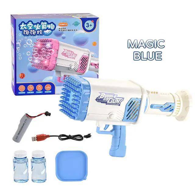 Electric Bubble Gun 68 holes Big Size