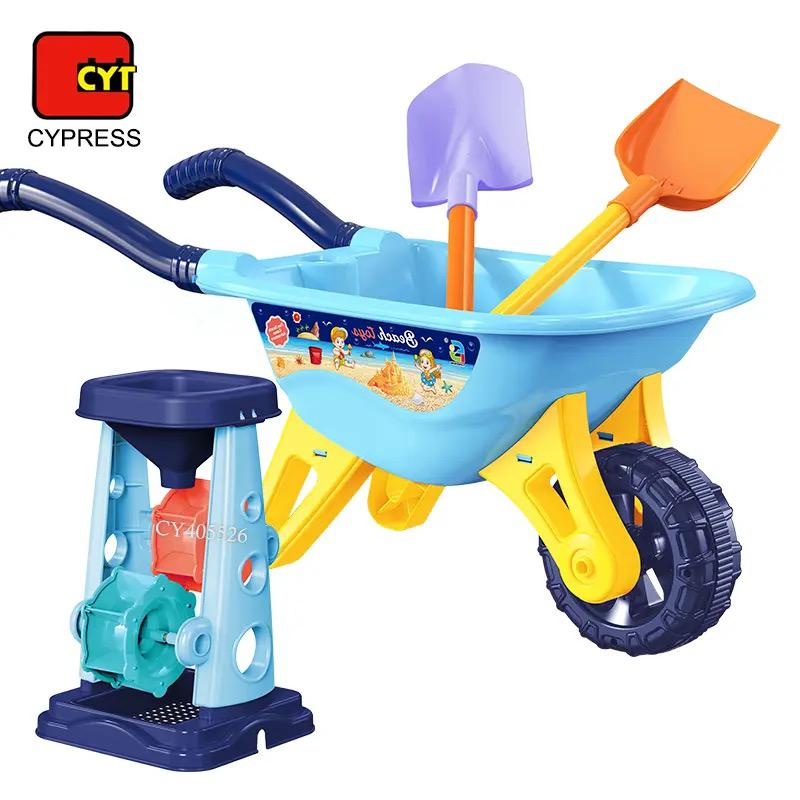 Beach Toys Wheel Barrow Play Set