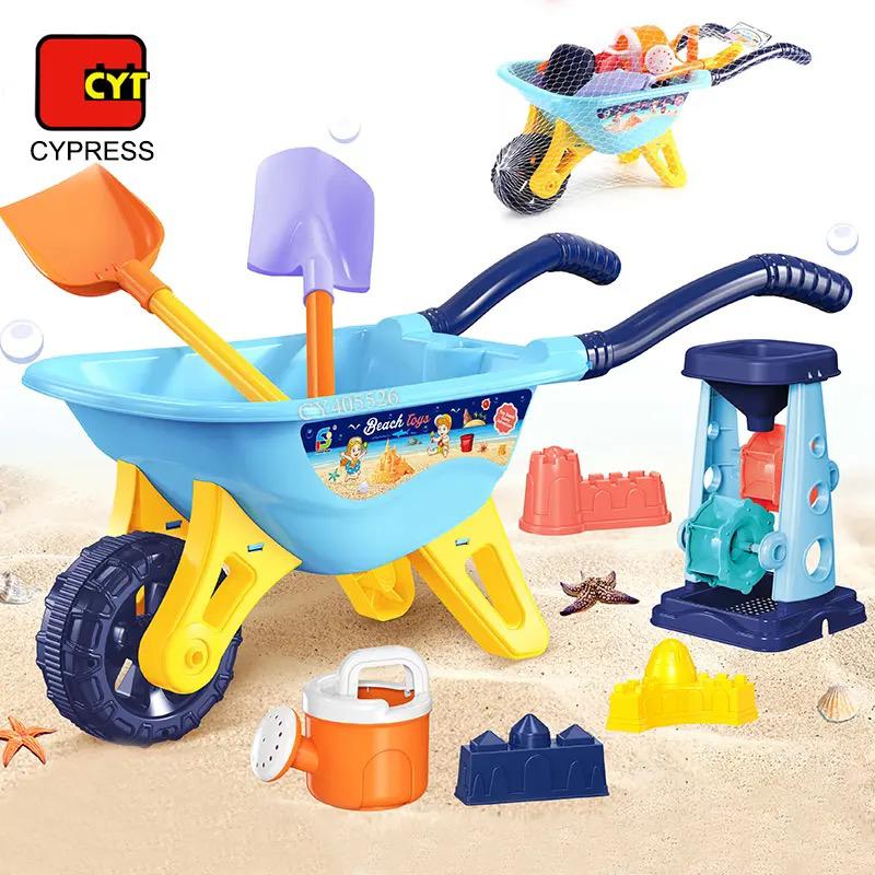 Beach Toys Wheel Barrow Play Set