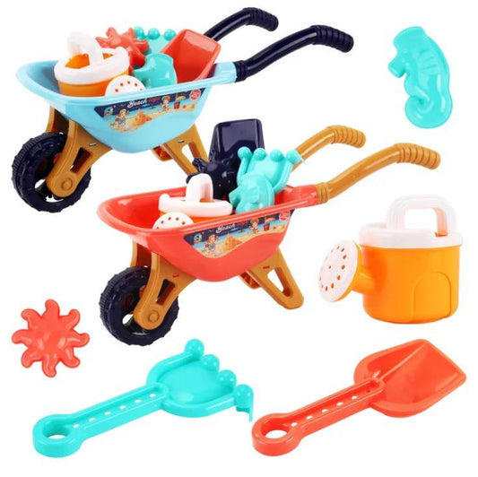 Beach Toys Wheel Barrow Play Set