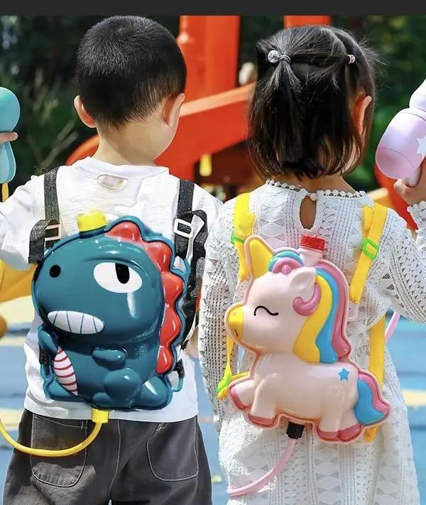 Unicorn Backpack Water Blaster PlaySet