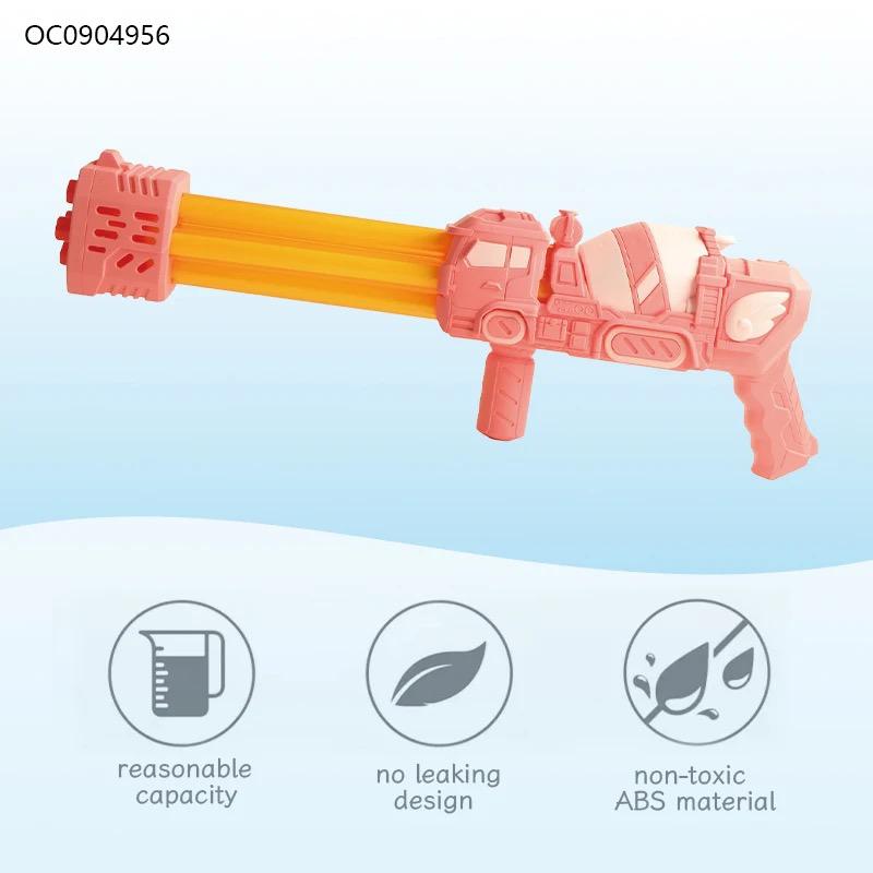 Five Barrel Cement Truck Water Cannon Launcher - Pink & Blue Designs