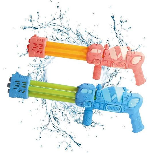 Five Barrel Cement Truck Water Cannon Launcher - Pink & Blue Designs