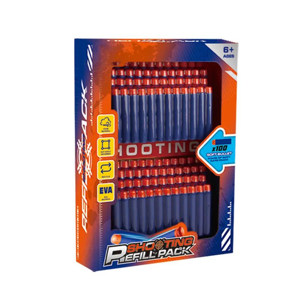 Nerf Style 6.5cm Foam Ammo 100 Pack