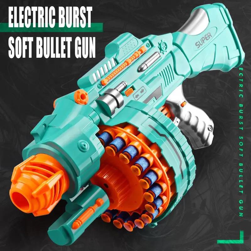 Electric Burst Nerf Style Foam Shot Launcher