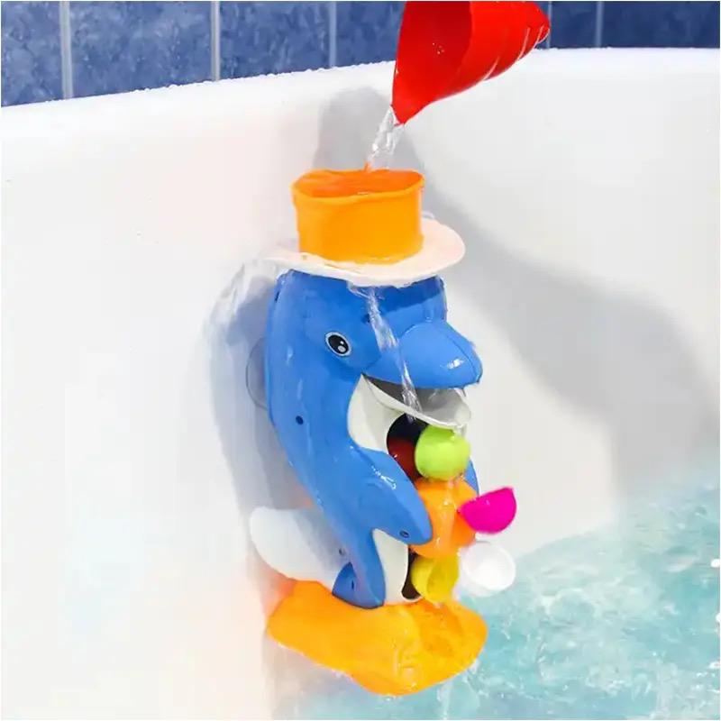 Kids Animal Water Wheel Bath Toy - 3 Designs