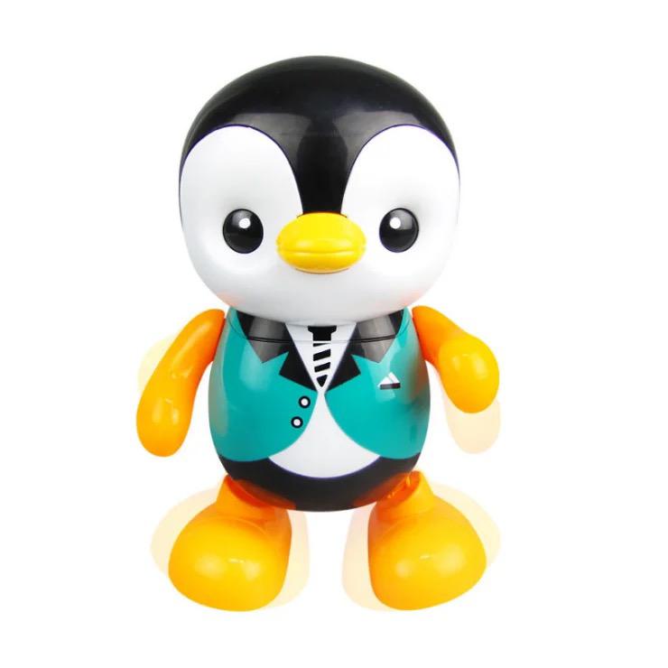 Light Up Musical Swinging, Walking & Dancing Penguin Toy