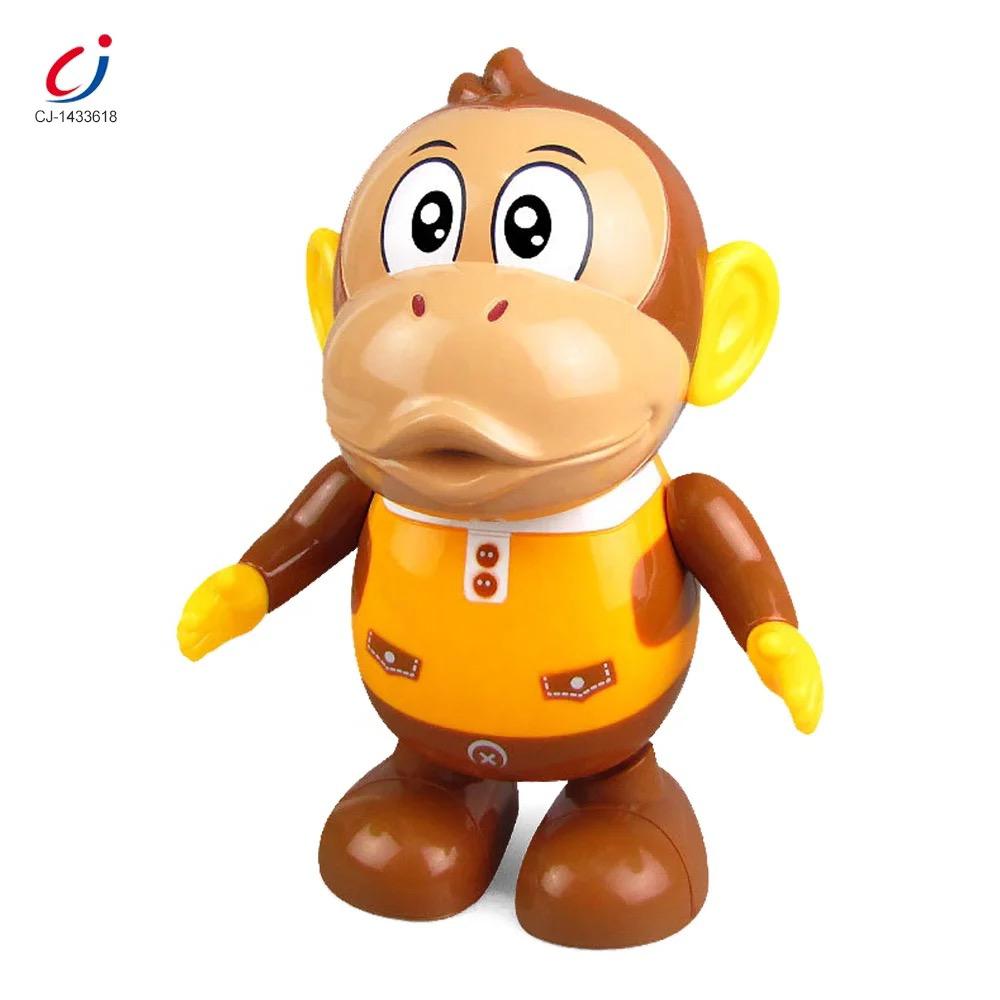 Light Up Musical Swinging, Walking & Dancing Monkey Toy