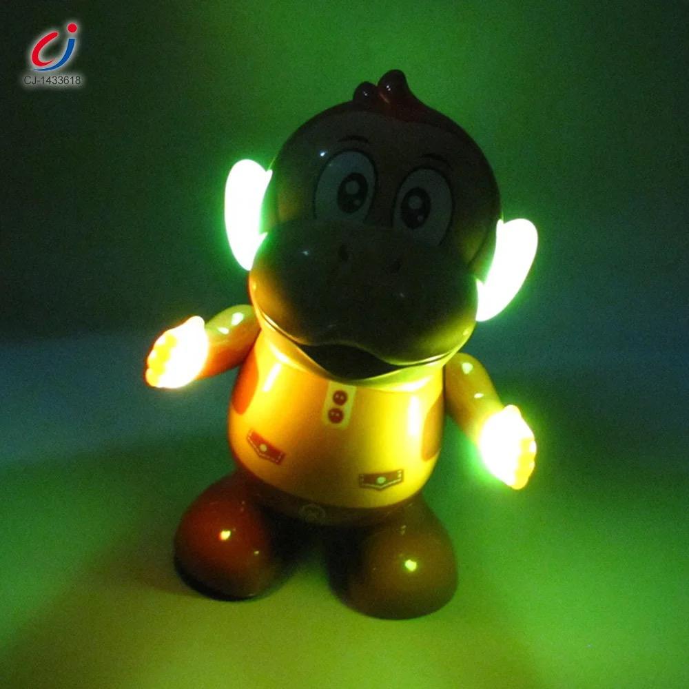 Light Up Musical Swinging, Walking & Dancing Monkey Toy