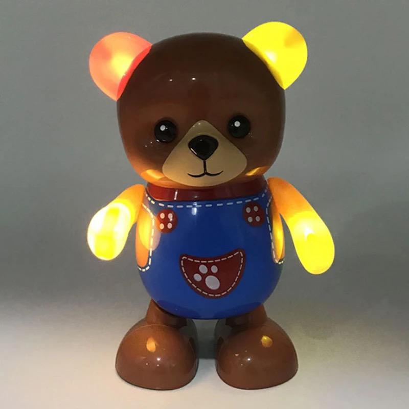 Light Up Musical Swinging, Walking & Dancing Bear Toy