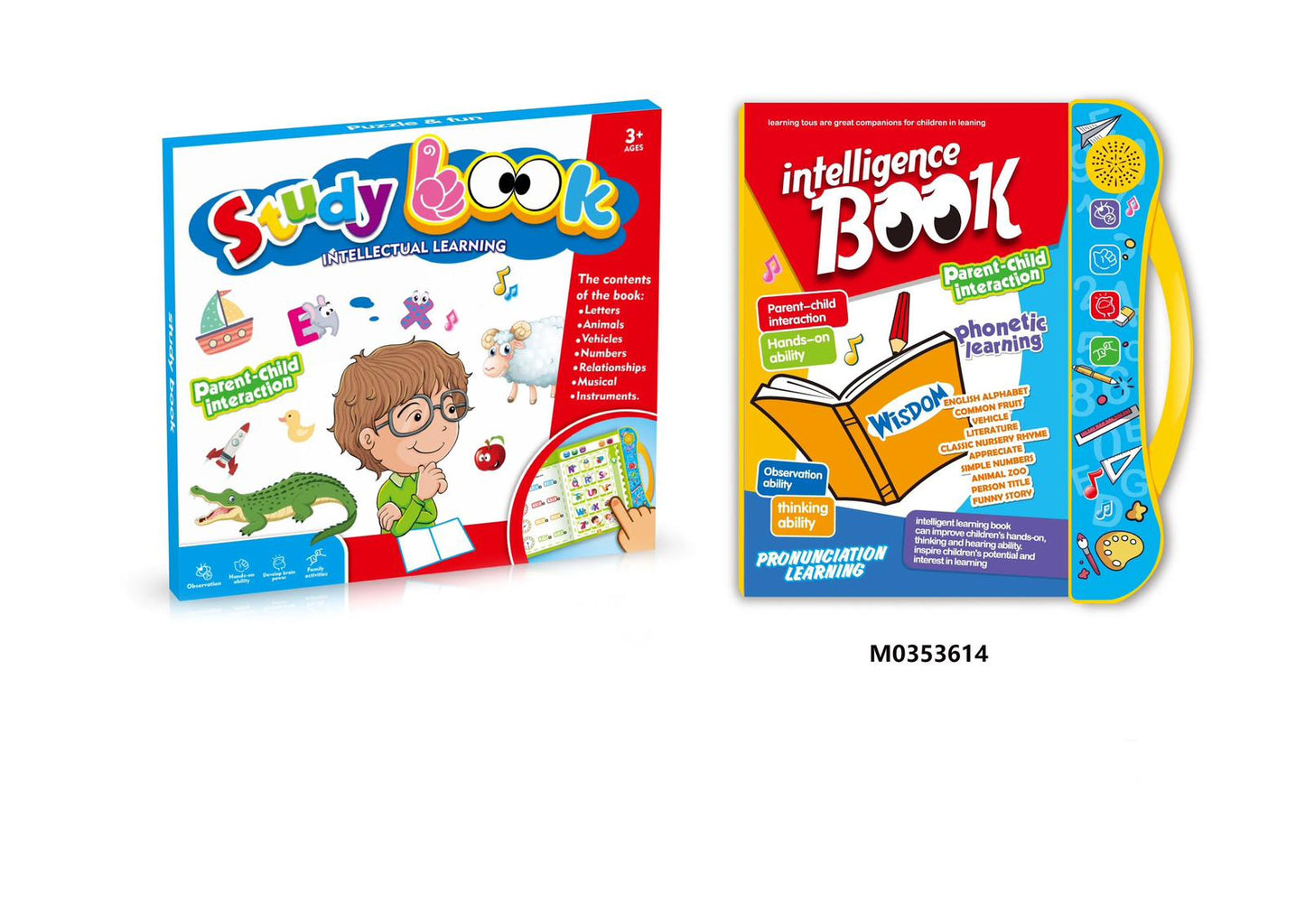 Kids Study Book Intelligence Book Interactive Learning