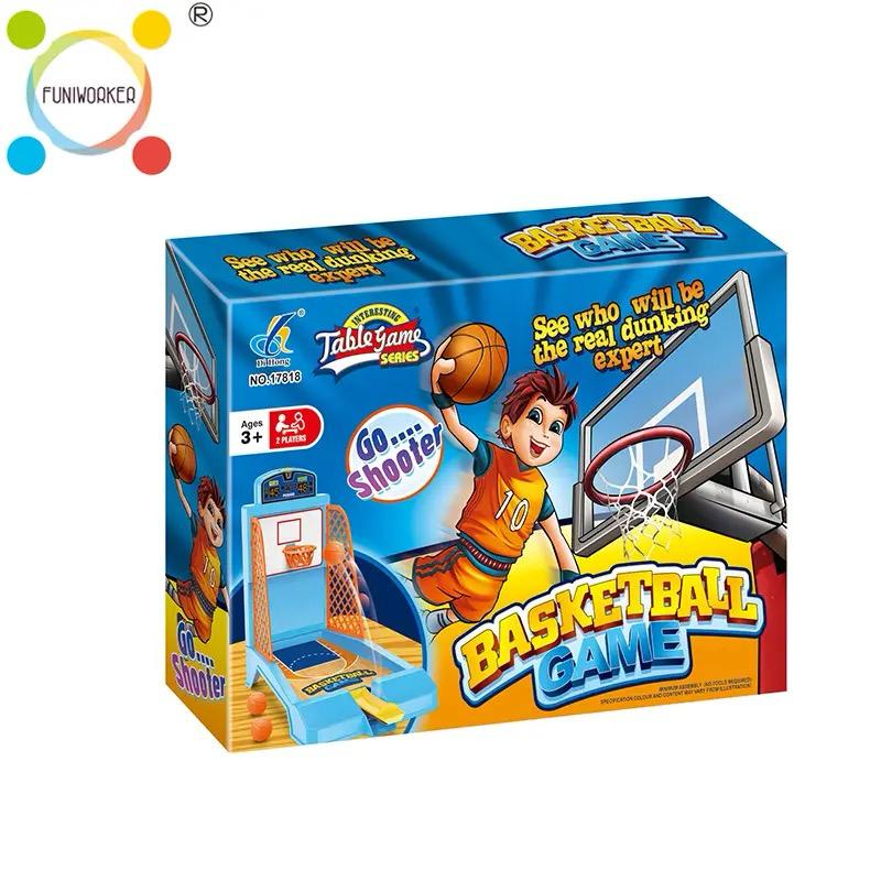 Basketball Flip Launcher Board Game PlaySet