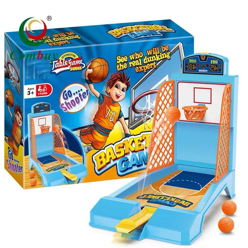 Basketball Flip Launcher Board Game PlaySet