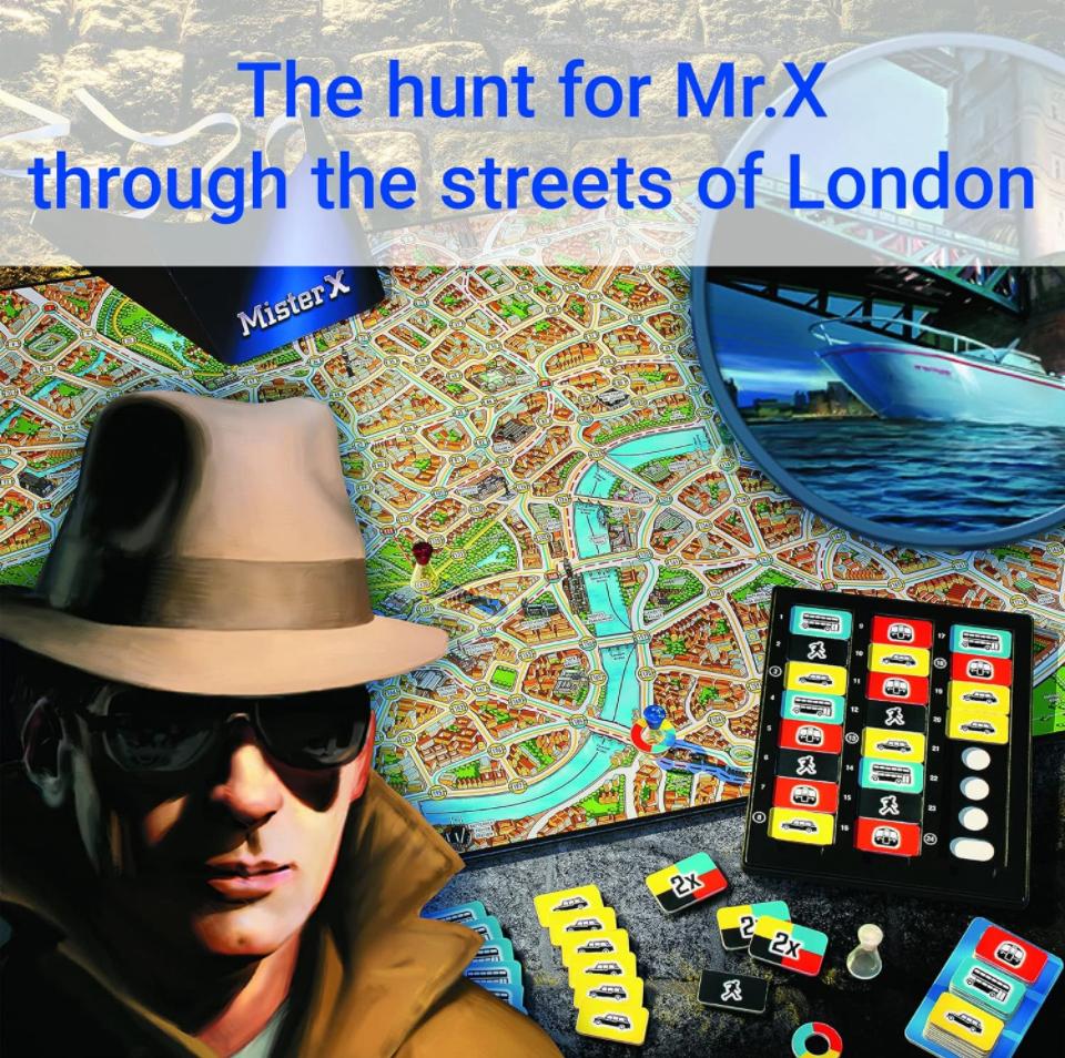 Scotland Yard Board Game