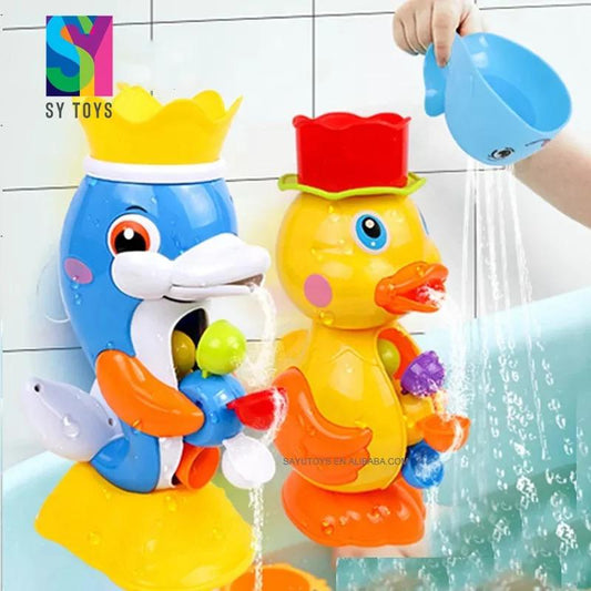 Kids Animal Water Wheel Bath Toy - 3 Designs