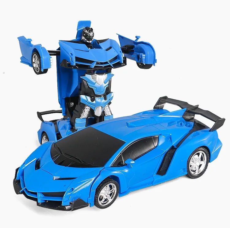 Remote Control Transforming Car Robot Deformation Lambo - 1:18