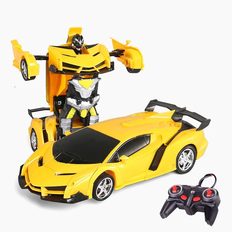 Remote Control Transforming Car Robot Deformation Lambo - 1:18